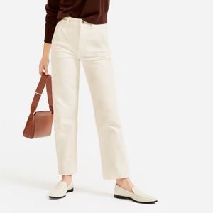Everlane straight leg pant 🤍